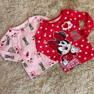 NEW toddler Jammie Tops! 🎄 😴 ❤️